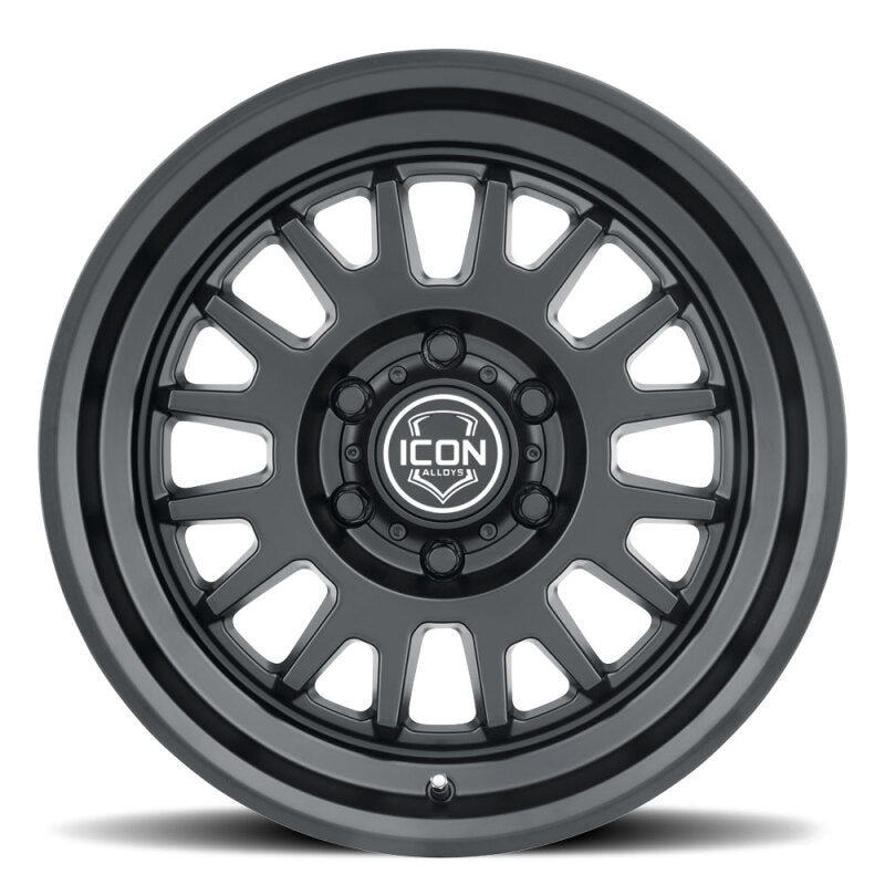 

ICON 8217859057SB - ICO8217859057SB - ICON Anza 17x8.5 6x5.5 25mm Offset 5.75in BS 95.1mm Hub Bore Satin Black Wheel - Shipped in Europe - Tuningsupply.com
