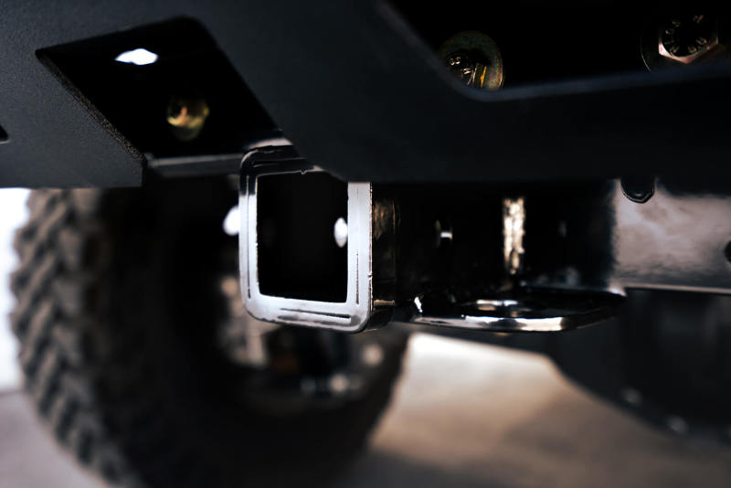 DV8 Offroad 07-21 Jeep Wrangler (JK/JL) Bolt-On Hitch w/o Lights-tuningsupply.com