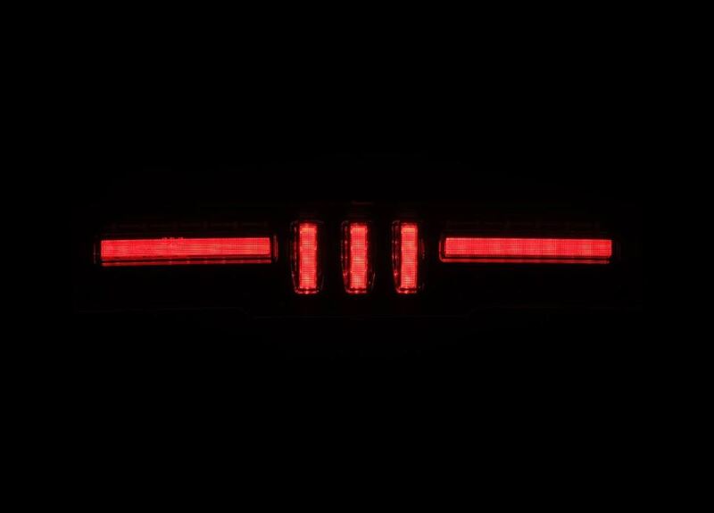 AlphaRex 21-24 Toyota GR86 / 21-24 Subaru BRZ NOVA-Series Prismatic LED Fourth Brake Light Blk Smoke-tuningsupply.com