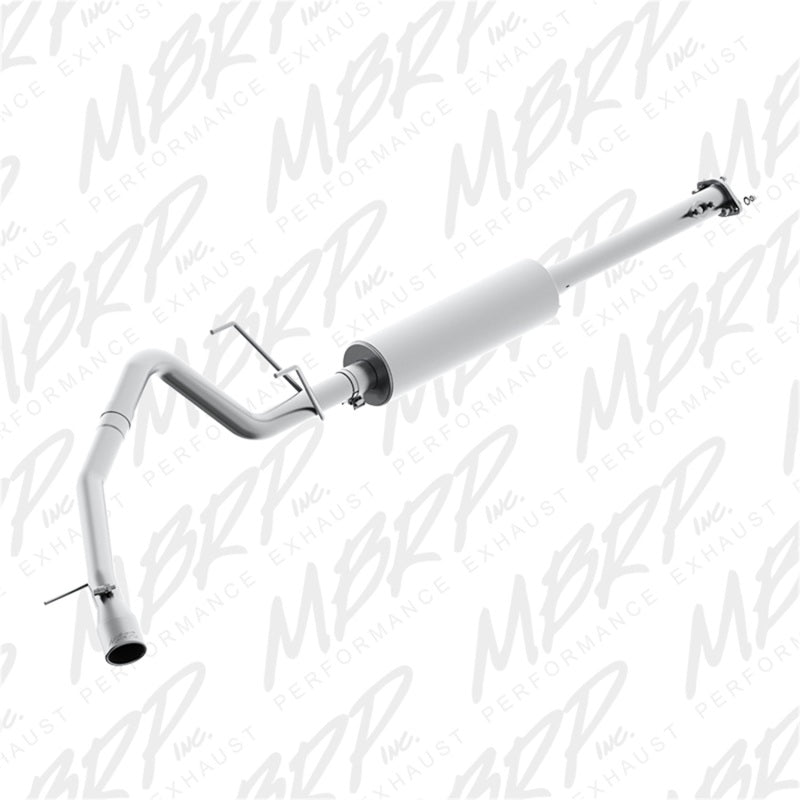 MBRP 01-05 Toyota Tacoma 2.7/3.4L (4x4 Only) 2.5in Cat Back Single Side Exit T409 Exhaust System-tuningsupply.com