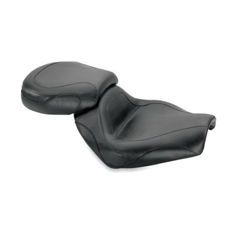 Mustang 04 Suzuki VZ1600 Marauder, 04-05 Boulevard M95 Sport Touring 2PC Seat - Black-tuningsupply.com