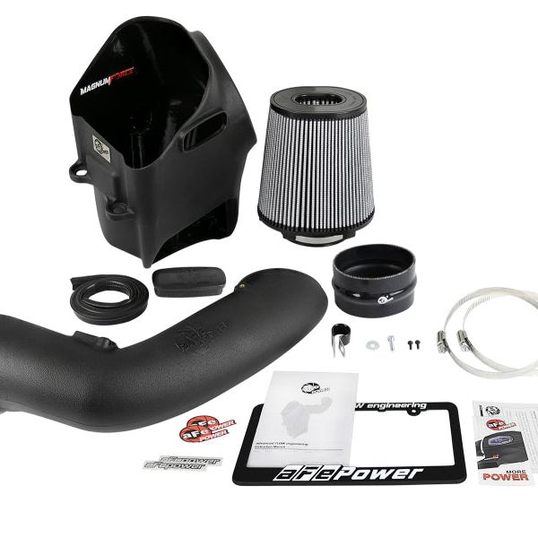 aFe Magnum FORCE Stage-2 Pro DRY S Cold Air Intake System 17-18 Ford Diesel Trucks V8-6.7L (td)-tuningsupply.com