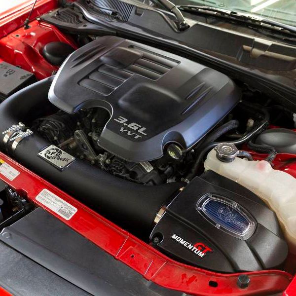 aFe Momentum GT Pro 5R Stage-2 Intake System 11-15 Dodge Challenger/Charger V6-3.6L-tuningsupply.com