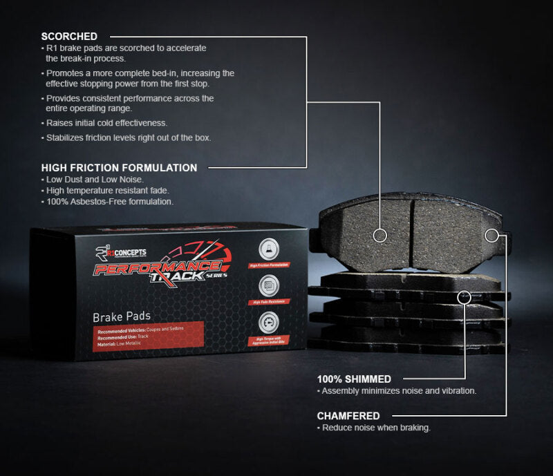 

R1 Concepts 2000-1351-00 - RNC2000-1351-00 - R1 08-09 Pontiac G8 Front Track/Street Brake Pads - Shipped in Europe - Tuningsupply.com
