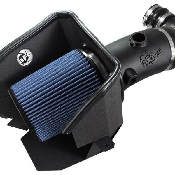 aFe MagnumFORCE Stage-2 Pro 5R Air Intake System Ford Diesel Trucks 08-10 V8-6.4L (td)-tuningsupply.com