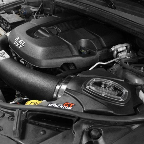 aFe Momentum GT Stage 2 PRO Dry S Intake 11-14 Jeep Grand Cherokee 3.6L V6-tuningsupply.com