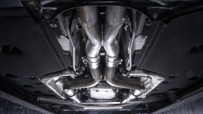 

Stainless Works  - SSWCTSV16HCAT - Stainless Works 2016-18 Cadillac CTS-V Sedan Headers 2in Primaries 3in Catted Leads Into X-Pipe - Shipped in Europe - Tuningsupply.com
