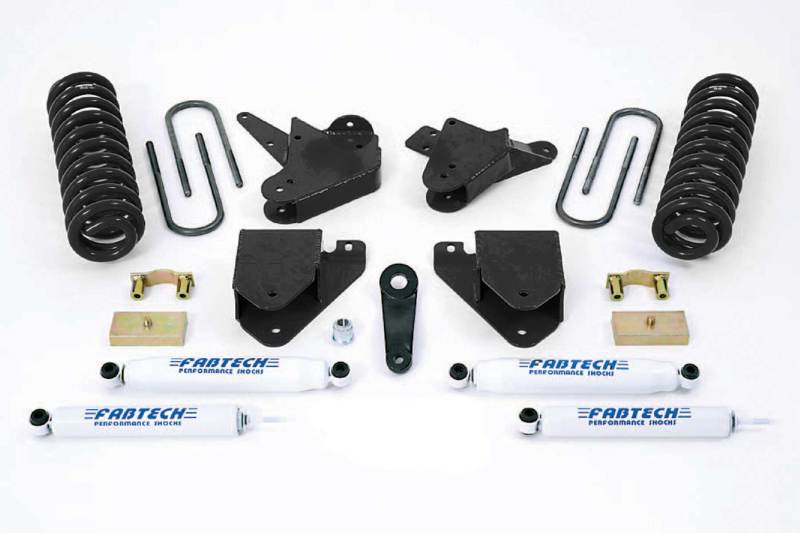 
  

Fabtech  - FABK2100 - Fabtech 01-04 Ford F250/350 2WD 6in Basic Sys w/Perf Shks - Shipped in Europe - Tuningsupply.com

