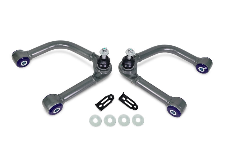 

Superpro TRC6740E - SPRTRC6740E - SuperPro 2022-2026 Toyota Tundra Fixed Offset Upper Control Arm Set - Shipped in Europe - Tuningsupply.com
