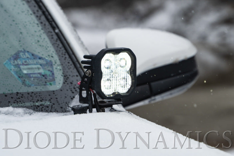 Diode Dynamics 10-21 Toyota 4Runner SS3 LED Ditch Light Kit - Yellow Pro Combo-tuningsupply.com