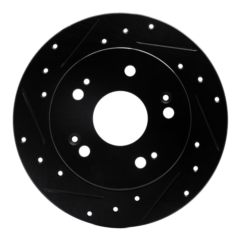 

R1 Concepts 633-59024L - RNC633-59024L - R1 97-15 Acura ILX Rear Left Drilled & Slotted Black Brake Rotor - Shipped in Europe - Tuningsupply.com

