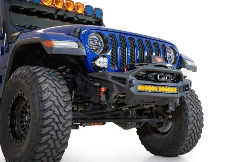 

Addictive Desert Designs  - ADDF964900010103 - Addictive Desert Designs 18-23 Jeep JL/JT Rock Fighter Front Bumper - Shipped in Europe - Tuningsupply.com
