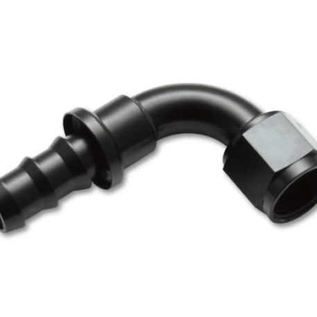 Vibrant -4AN Push-On 90 Deg Hose End Fitting - Aluminum-Fittings-Vibrant-VIB22904-SMINKpower Performance Parts