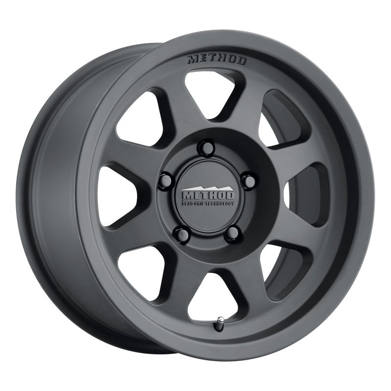 Method MR701 16x8 0mm Offset 5x120 72.6mm CB Matte Black Wheel-tuningsupply.com