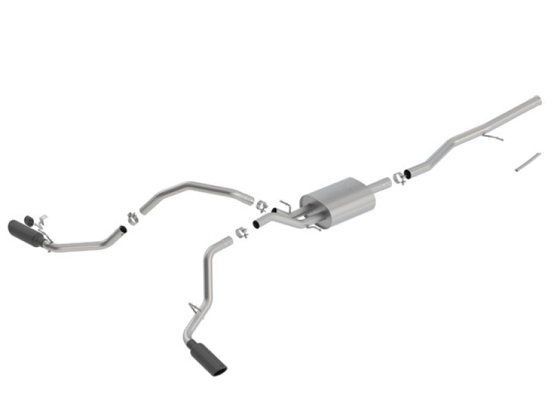
  

Borla 140549BC - BOR140549BC - Borla 14-18 Chevrolet Silverado 1500 5.3L V8 AT/MT 4DR CC ATAK Catback Exhaust w/Black Chrome Tips - Shipped in Europe - Tuningsupply.com

