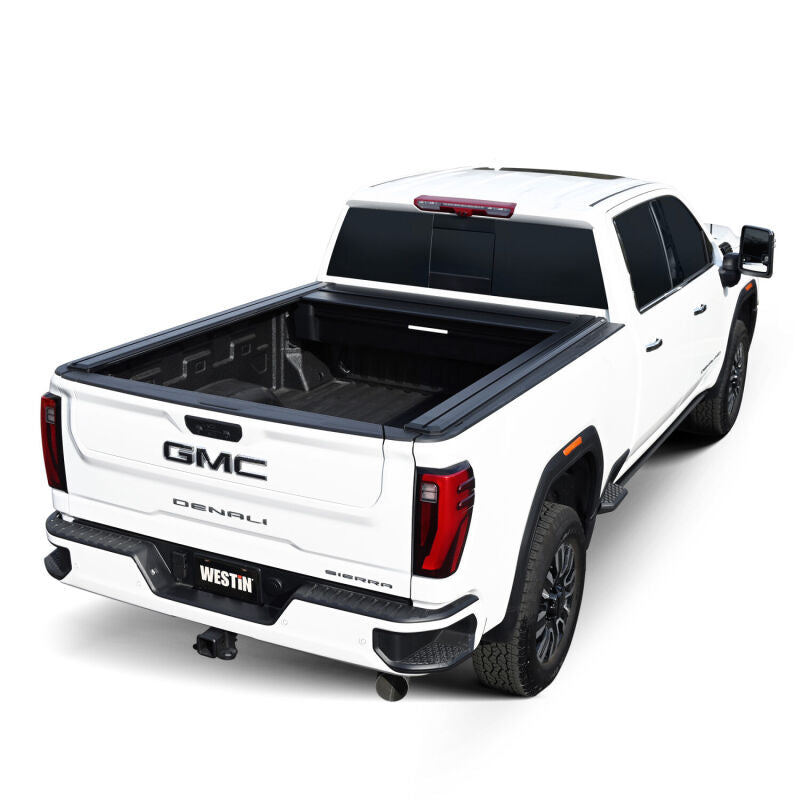 

Westin 19-53995 - WES19-53995 - Westin 20-26 GM Silverado/Sierra 2500/3500 6.5ft Bed Electric Retractable Tonneau Cover - Black - Shipped in Europe - Tuningsupply.com
