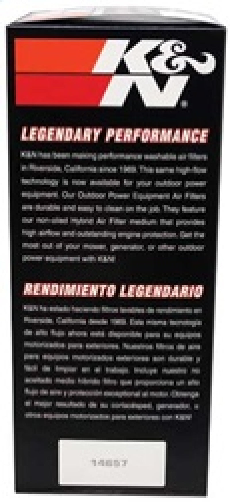 

K&N Engineering E-4961 - KNNE-4961 - K&N Replacement Industrial Air Filter for Bobcat / Case Intl. / Caterpillar / Hitachi / John Deere - Shipped in Europe - Tuningsupply.com
