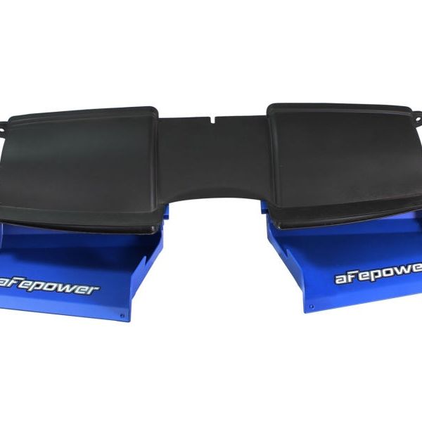 aFe MagnumFORCE Intakes Scoops AIS BMW 335i (E90/92/93) 07-13 L6-3.0L (Blue)-tuningsupply.com