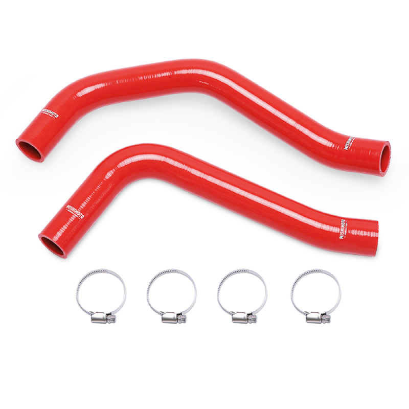 Mishimoto 05-15 Toyota Tacoma 4.0L V6 Red Silicone Hose Kit-tuningsupply.com