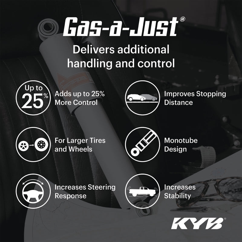 

KYB KG5553 - KYBKG5553 - KYB Shocks & Struts Gas-A-Just Rear VOLVO 140 160 Series 1975 VOLVO 240 260 Series 1975-93 - Shipped in Europe - Tuningsupply.com
