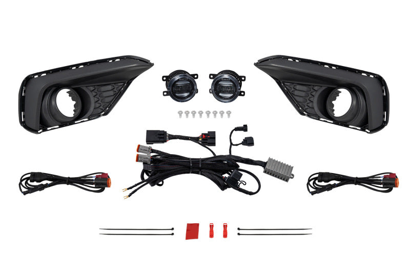 Diode Dynamics 2024 Ford Mustang EcoBoost Elite Series Add-On Fog Lamp Kit  White-tuningsupply.com