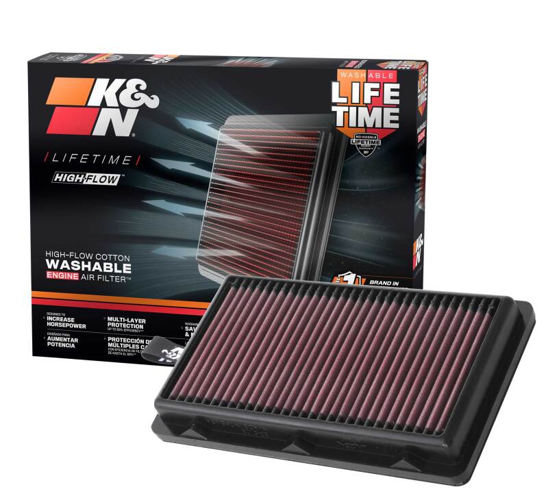

K&N Engineering 33-5108 - KNN33-5108 - K&N 20-21 Hyundai Sonata I4-1.6L DSL Replacement Air Filter - Shipped in Europe - Tuningsupply.com
