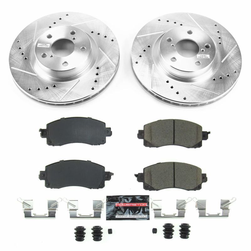 

PowerStop K7891 - PSBK7891 - Power Stop 17-19 Subaru Impreza Front Z23 Evolution Sport Brake Kit - Shipped in Europe - Tuningsupply.com
