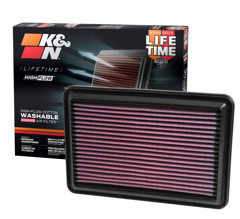 

K&N Engineering 33-5016 - KNN33-5016 - K&N 14-15 Nissan Rogue 2.5L L4 Drop In Air Filter - Shipped in Europe - Tuningsupply.com
