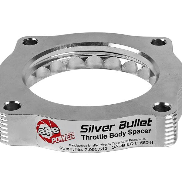 aFe Silver Bullet Throttle Body Spacers TBS BMW 335i (N54) 07-11 135i/535i 08-10 L6-3.0L (tt)-tuningsupply.com