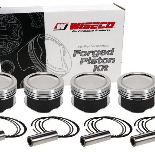 Wiseco Nissan SR20 Turbo -12cc 1.260 X 8625 Piston Kit-Piston Sets - Forged - 4cyl-Wiseco-WISK556M8625AP-SMINKpower Performance Parts