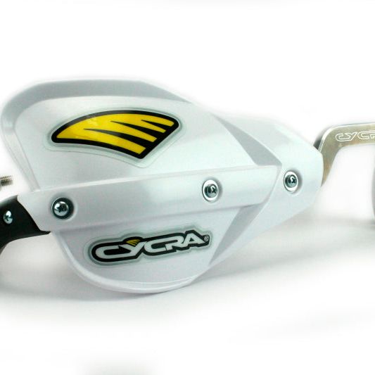 Cycra CRM Racer Pack 7/8 in. - White-tuningsupply.com