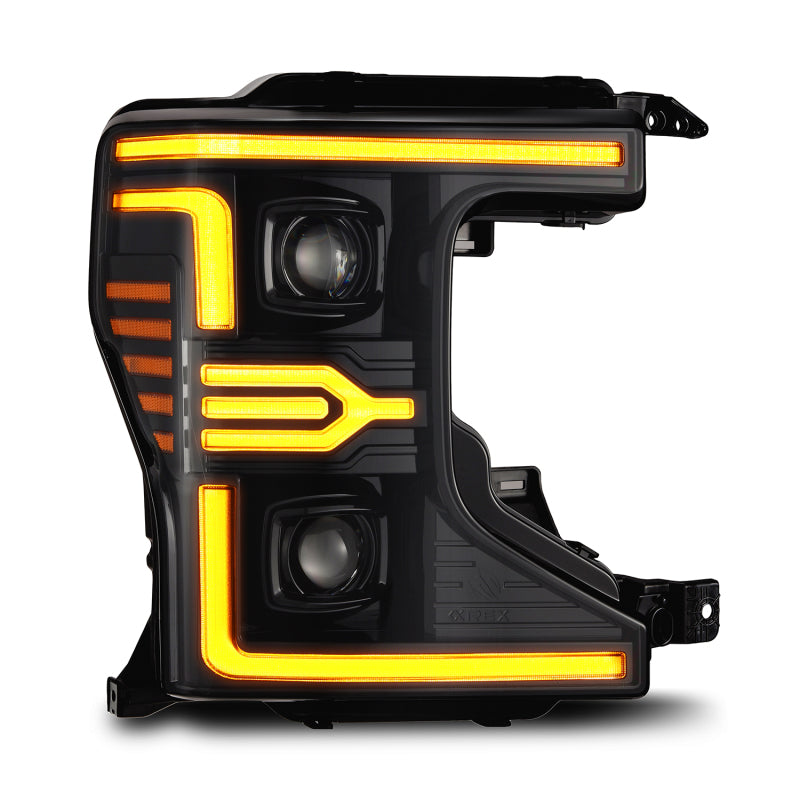 

AlphaRex 880343 - ARX880343 - AlphaRex 20-22 Ford F-250/350/450 SD LUXX-Series LED Proj Headlights Alpha-Bk w/Acv Light SS & SBDRL - Shipped in Europe - Tuningsupply.com
