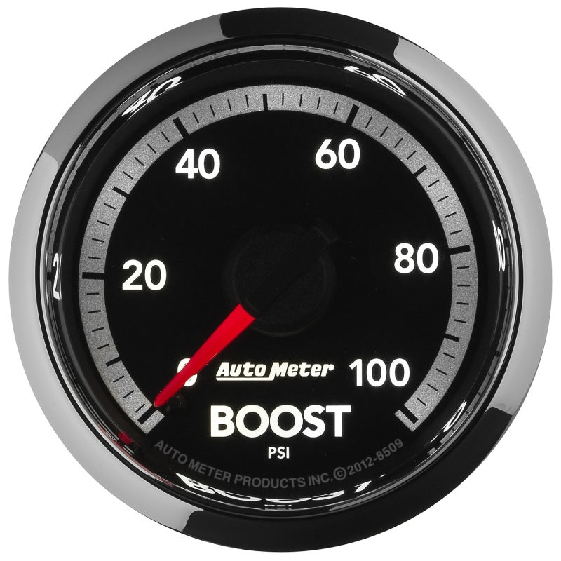 

AutoMeter 8509 - ATM8509 - Autometer Gen4 Dodge Factory Match 52.4mm Mechanical 0-100 PSI Boost Gauge - Shipped in Europe - Tuningsupply.com
