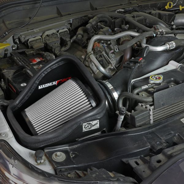 aFe MagnumFORCE Intakes Stage-2 PDS AIS PDS Ford Diesel Trucks 11-15 V8-6.7L (td)-tuningsupply.com