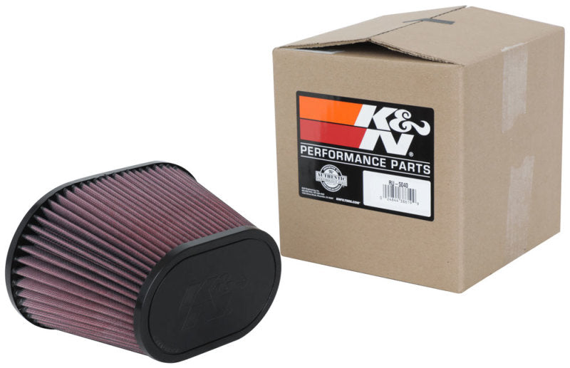 

K&N Engineering RU-5040 - KNNRU-5040 - K&N Universal Clamp-On Air Filter 3.5in Flg ID x 8.5x5.25in B OD x 6.25x4in T OD x 5.5in H - Shipped in Europe - Tuningsupply.com

