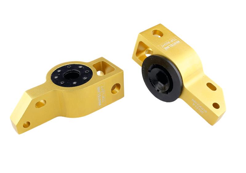 

Whiteline W53383 - WHLW53383 - Whiteline Plus 10/08+ Mitsubishi Lancer CJ Anti-Lift/Caster Fr C/A - Lwr Inner Rear Bushing Kit - Shipped in Europe - Tuningsupply.com
