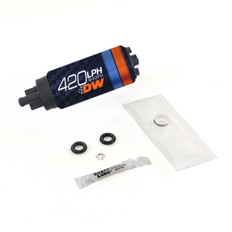 Deatschwerks DW420 Series 420lph In-Tank Fuel Pump w/ Install Kit For Civic (Excludes Si) 06-11-tuningsupply.com