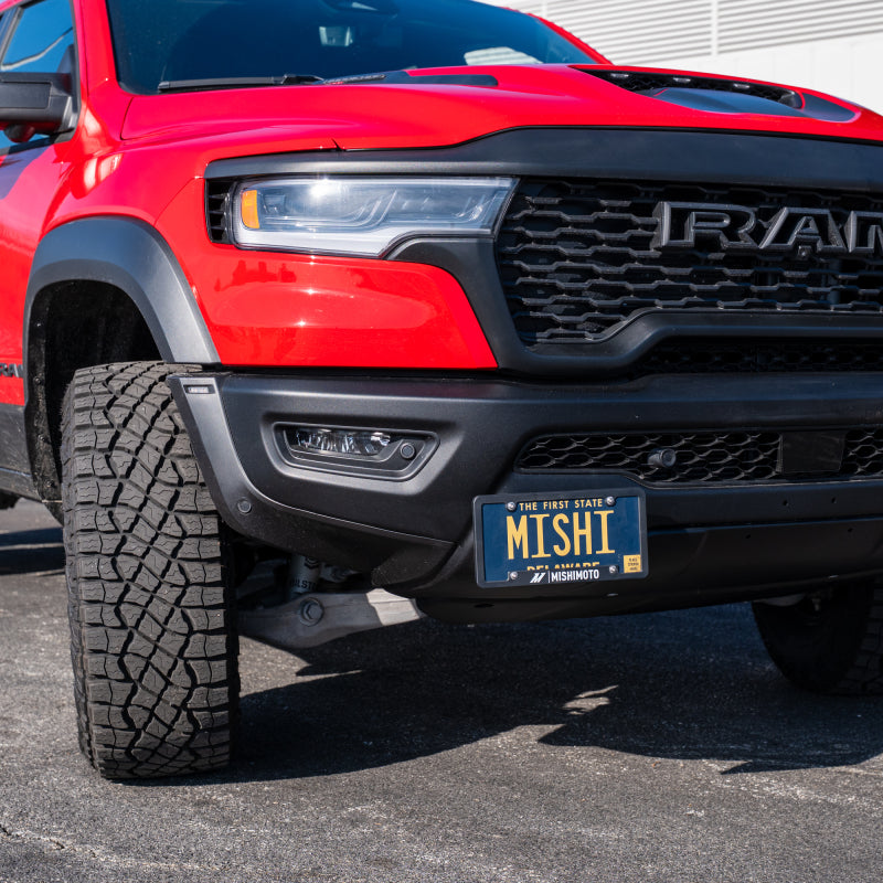 

Mishimoto MMLP-RAM-25 - MISMMLP-RAM-25 - Mishimoto 2025+ Dodge RAM 1500 License Plate Relocation Kit - Shipped in Europe - Tuningsupply.com
