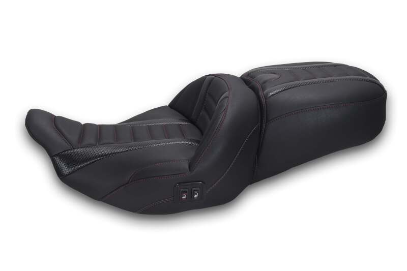 

Mustang Motorcycle 89415DC - MMP89415DC - Mustang 23-26 Harley CVO Road Glide, Street Glide, Heated ST Deluxe 1pc 2Up Blk w/D Cherry Thread - Shipped in Europe - Tuningsupply.com
