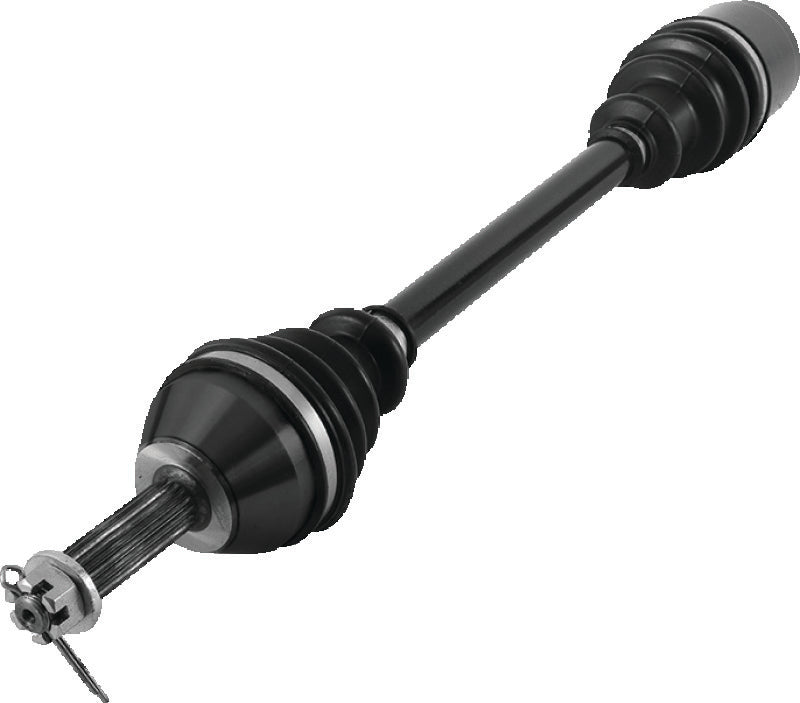 QuadBoss 2008 Polaris Ranger 500 4x4 (03) Front Left Side Rugged Axle-tuningsupply.com