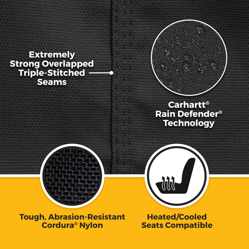 

Covercraft SSC2645COBK - CVRSSC2645COBK - Covercraft 2026 Jeep Wrangler 2-Door (MT) Carhartt Super Dux SeatSaver Custom Front Row Seat Covers - Shipped in Europe - Tuningsupply.com
