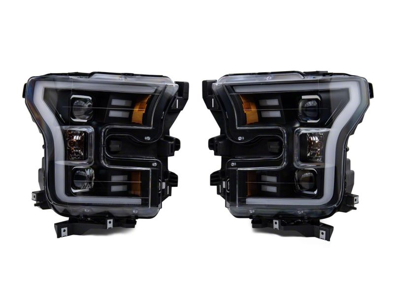 

Raxiom T542837 - RAXT542837 - Raxiom 15-17 Ford F-150 G3 Projector Headlights w/ LED Accent- Black Housing (Clear Lens) - Shipped in Europe - Tuningsupply.com
