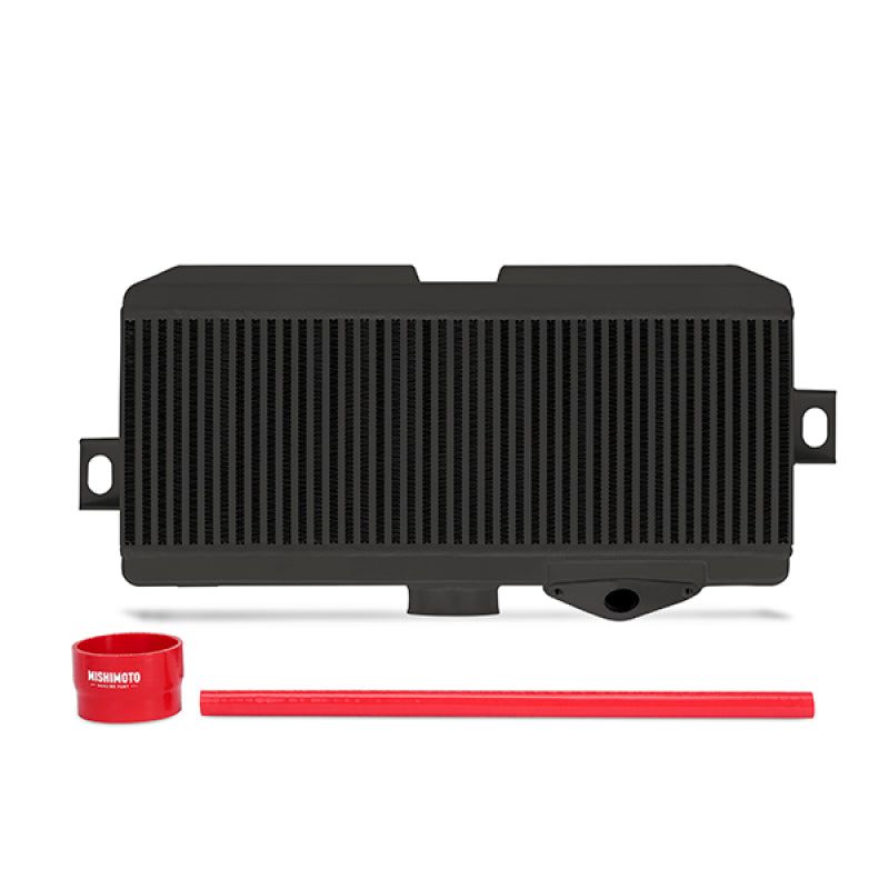 Mishimoto Subaru 08-15 WRX STi Top-Mount Intercooler Kit - Powder Coated Black & Red Hoses-tuningsupply.com