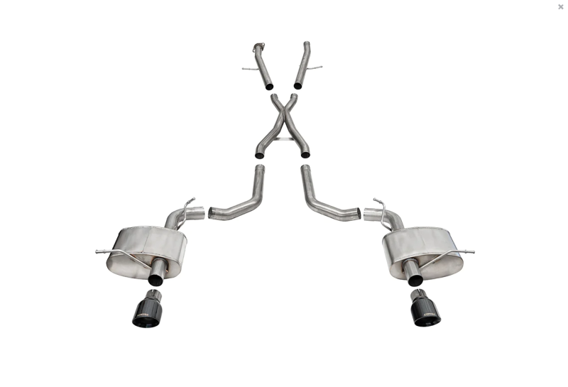 

CORSA Performance 21198BLK - COR21198BLK - Corsa 2018-2025 Dodge Durango SRT 392 Cat-Back 2.75in Dual Rear Exit Xtreme 4.5in Black PVD Tips - Shipped in Europe - Tuningsupply.com
