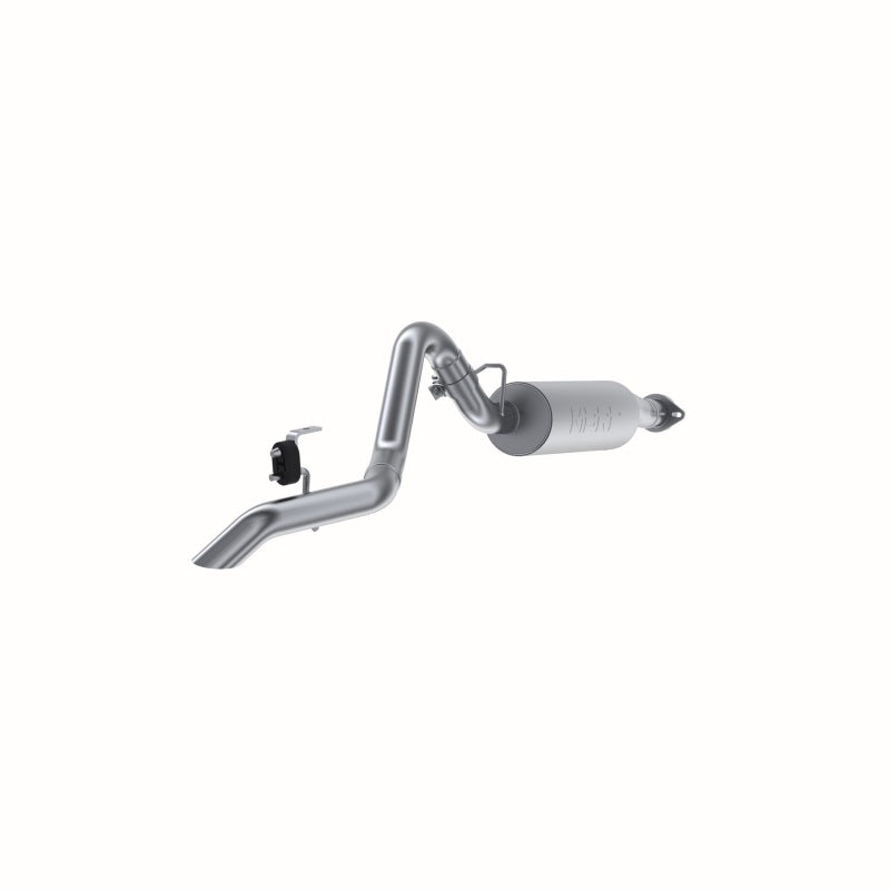 MBRP 04-06 Jeep Wrangler (TJ) Unlimited 4 0L I-6 Cat Back Single Aluminized Exhaust-tuningsupply.com