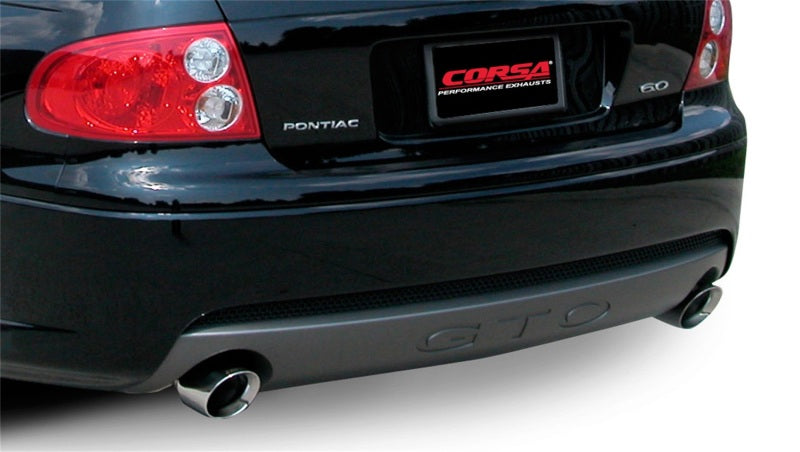 

CORSA Performance 14189 - COR14189 - Corsa 2005-2006 Pontiac GTO 6.0L V8 2.5in Sport Cat-Back + XPipe Exhaust Polished Tips - Shipped in Europe - Tuningsupply.com

