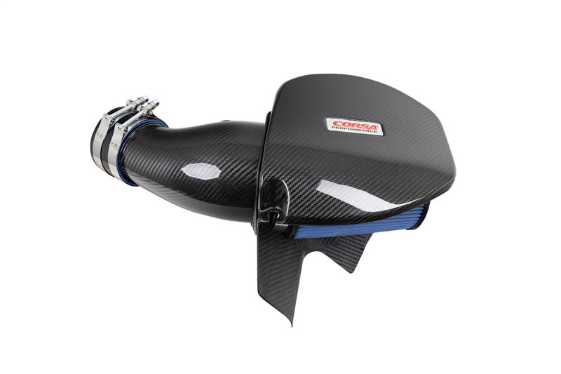 

CORSA Performance 44016 - COR44016 - Corsa 21-23 Dodge Challenger/Charger 6.4L V8 Carbon Fiber Open Element Air Intake - Oiled - Shipped in Europe - Tuningsupply.com
