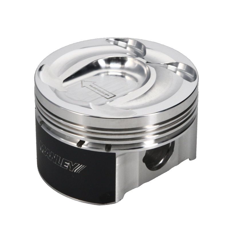 Manley Ford 2.0L EcoBoost 87.5mm STD Size Bore 9.3:1 Dish Extreme Duty Piston Set - SMINKpower Performance Parts MAN636000CE-4 Manley Performance