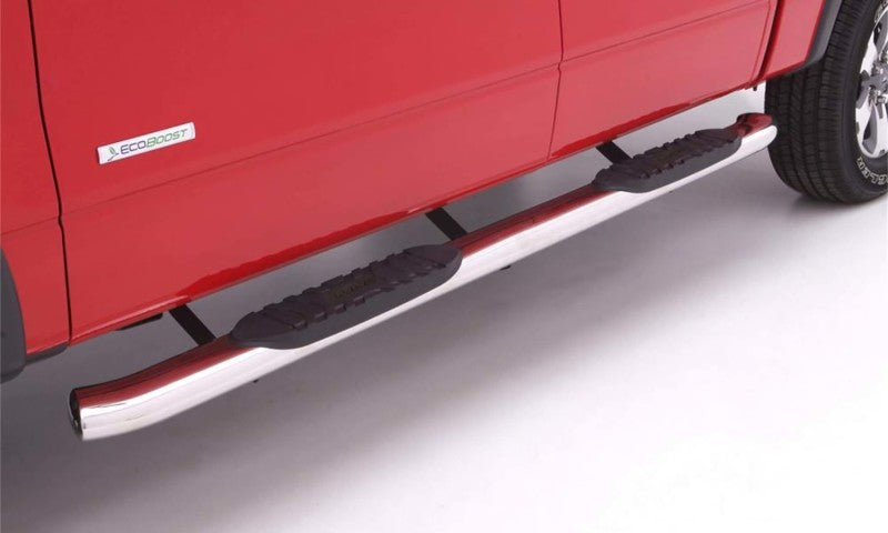 

LUND 23710689 - LND23710689 - Lund 2019 Chevy Silverado 1500 Double Cab 5In Oval Curved SS Nerf Bars - Polished Stainless - Shipped in Europe - Tuningsupply.com
