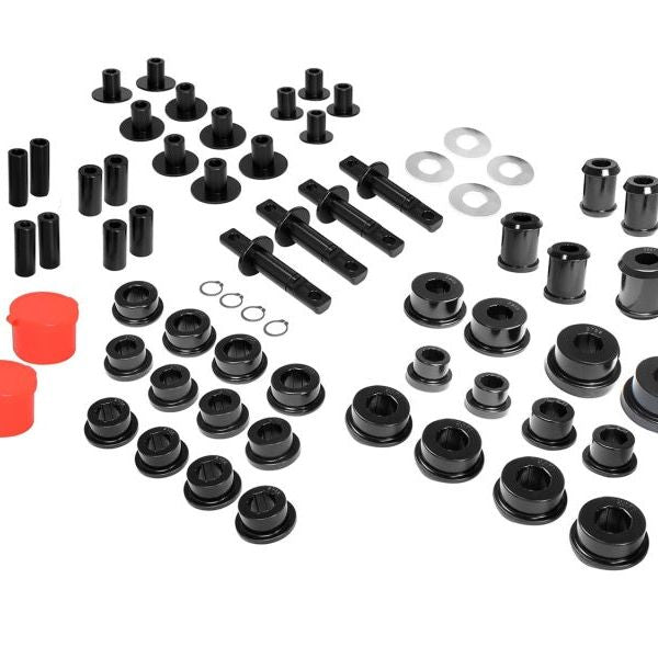 aFe Control Control Arm Bushing/Sleeve Set 97-13 Chevrolet Corvette C5/C6 Black-tuningsupply.com